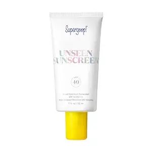 Supergoop! Unseen Sunscreen - SPF 40-1.7 fl oz - Invisible, Broad Spectrum Face Sunscreen - Weigh... | Amazon (US)