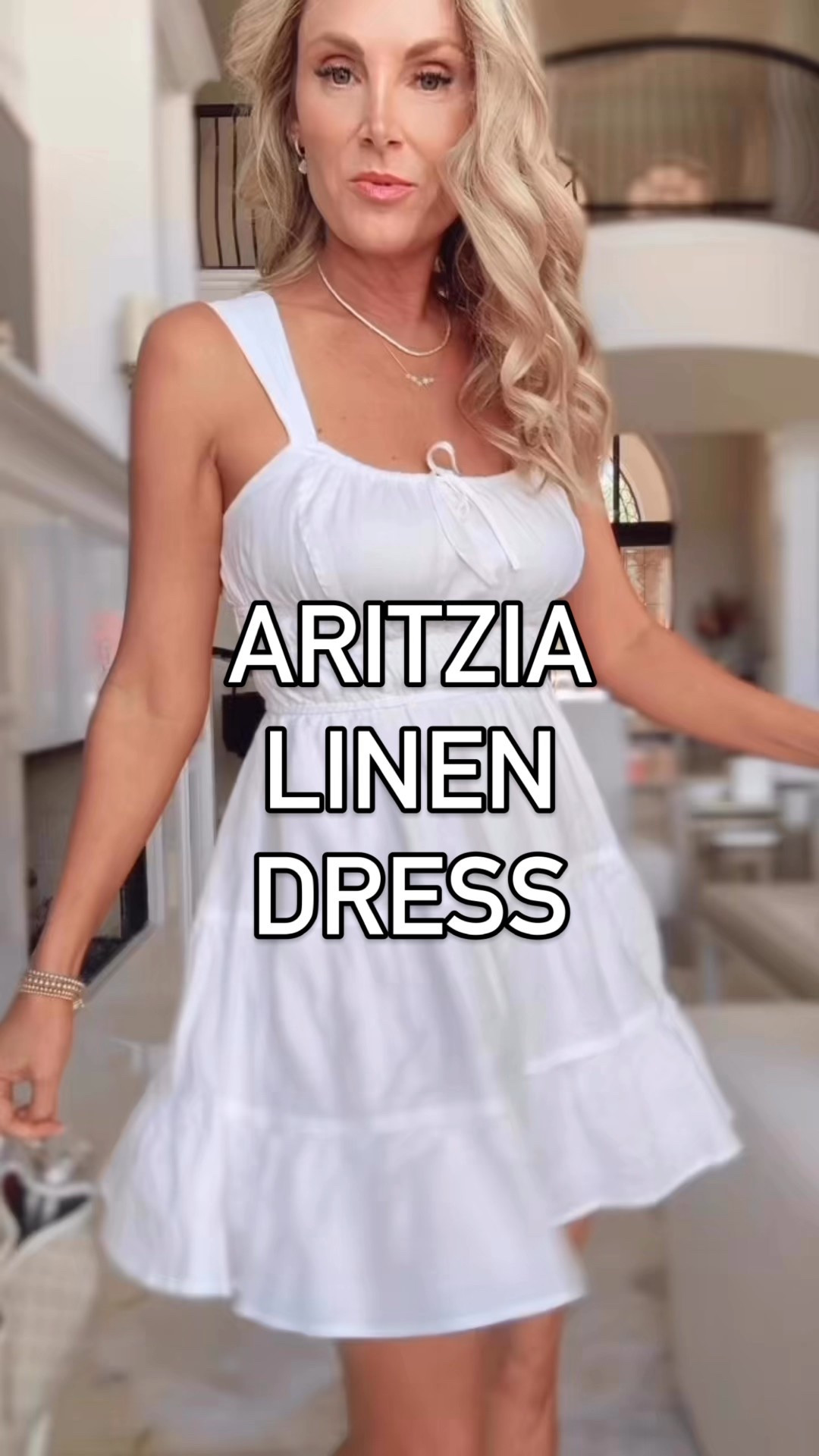 The prettiest little white linen dress. Comes in 6 colors. Wearing small Outfit Inspiration, Trendy outfit 
 Fashion Blogger,  Daily Outfits  
Summer Fashion, Beach Outfits  
Sunny Day Looks, Vacation Style  
Casual Chic, Summer Dresses  
Lightweight Fabrics, Street Style  
Budget-Friendly Fashion, Fashion Finds  
Closet Staples, Fashion Must-Haves  
Summer outfit, Summer fashion
Summer style, Warm weather looks
Beachwear, Vacation outfits, Summer Resort wear, Travel outfit, Poolside fashion, Butter yellow, Europe outfits, Shorts, Sleepwear, Summer Bags
Sneakers & Athletic Shoes
Flowy Summer Tops & Tanks
Leggings, Flats & Sandals, Skincare
Dresses, Light-Wash Jeans


 #LTKActive #LTKU
#LTKOver40 #LTKHome #LTKMidsize #LTKParties #LTKFindsUnder50 #LTKFindsUnder100 #LTKStyleTip
#LTKBeauty #LTKWorkwear #LTKSwim #LTKTravel #LTKShoeCrush #LTKKids #LTKFamily #LTKWedding #LTKSaleAlert #LTKItBag 
 #LTKFestival



#LTKSummerEdit #LTKOver40 #LTKFindsUnder100