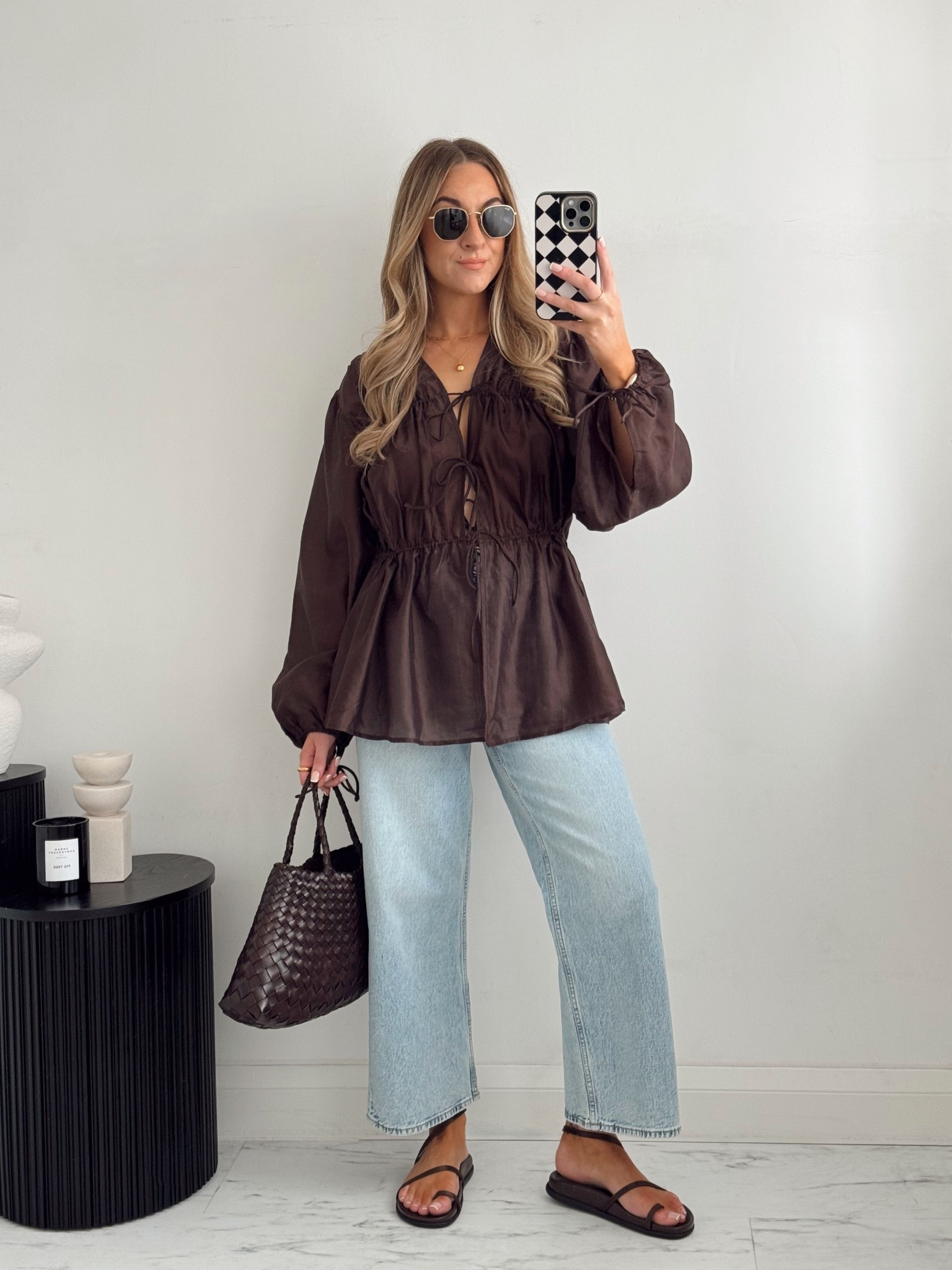 Jeans & a nice top 
FF20 for 20% off my bag! 

Top: xs
Jeans: 8

#LTKpetite #LTKspring #LTKsale