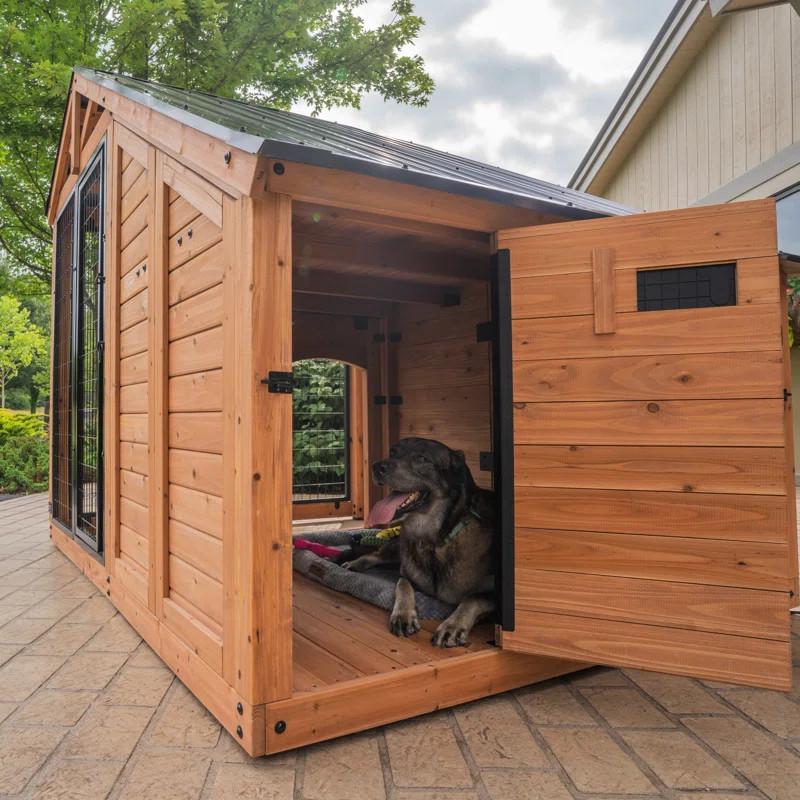 Backyard Discovery Waggin' Retreat Dog Kennel & Reviews | Wayfair | Wayfair North America