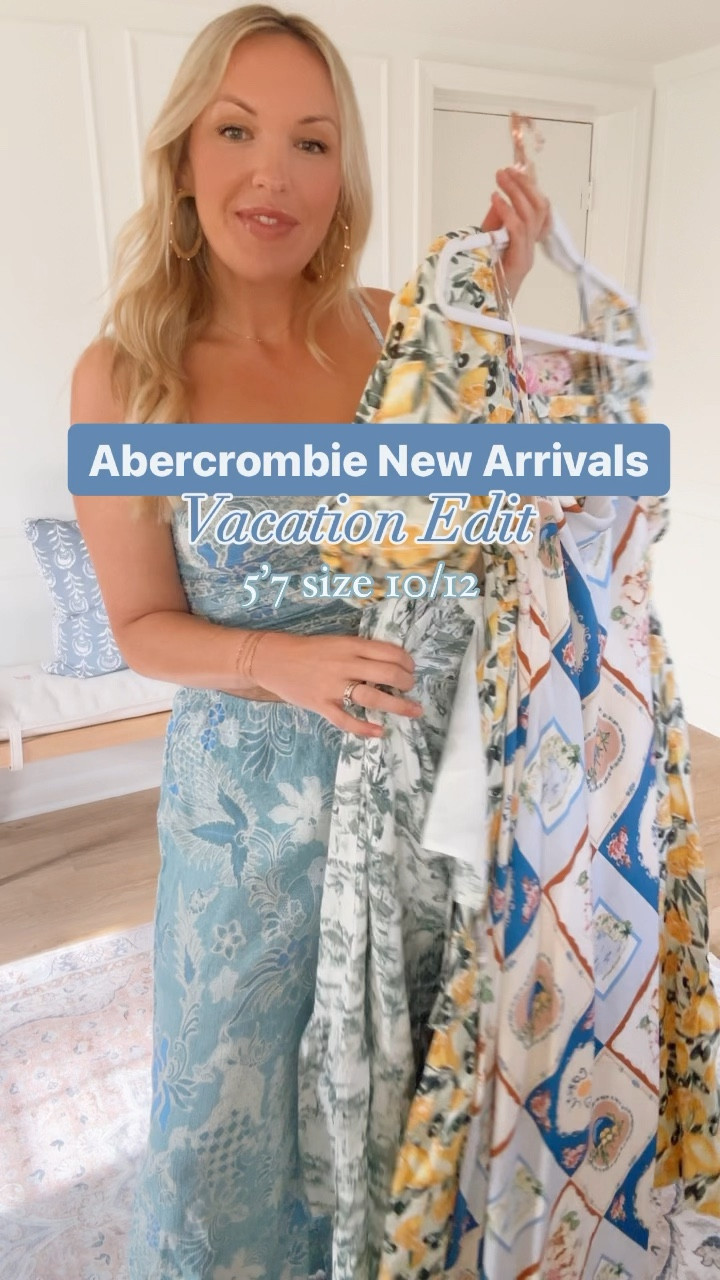 Abercrombie new arrivals - vacation outfit - summer dress - European vacation outfit - two piece set - spring dress - midi dress - linen set - shorts 

#LTKstyletip #LTKSeasonal #LTKmidsize
