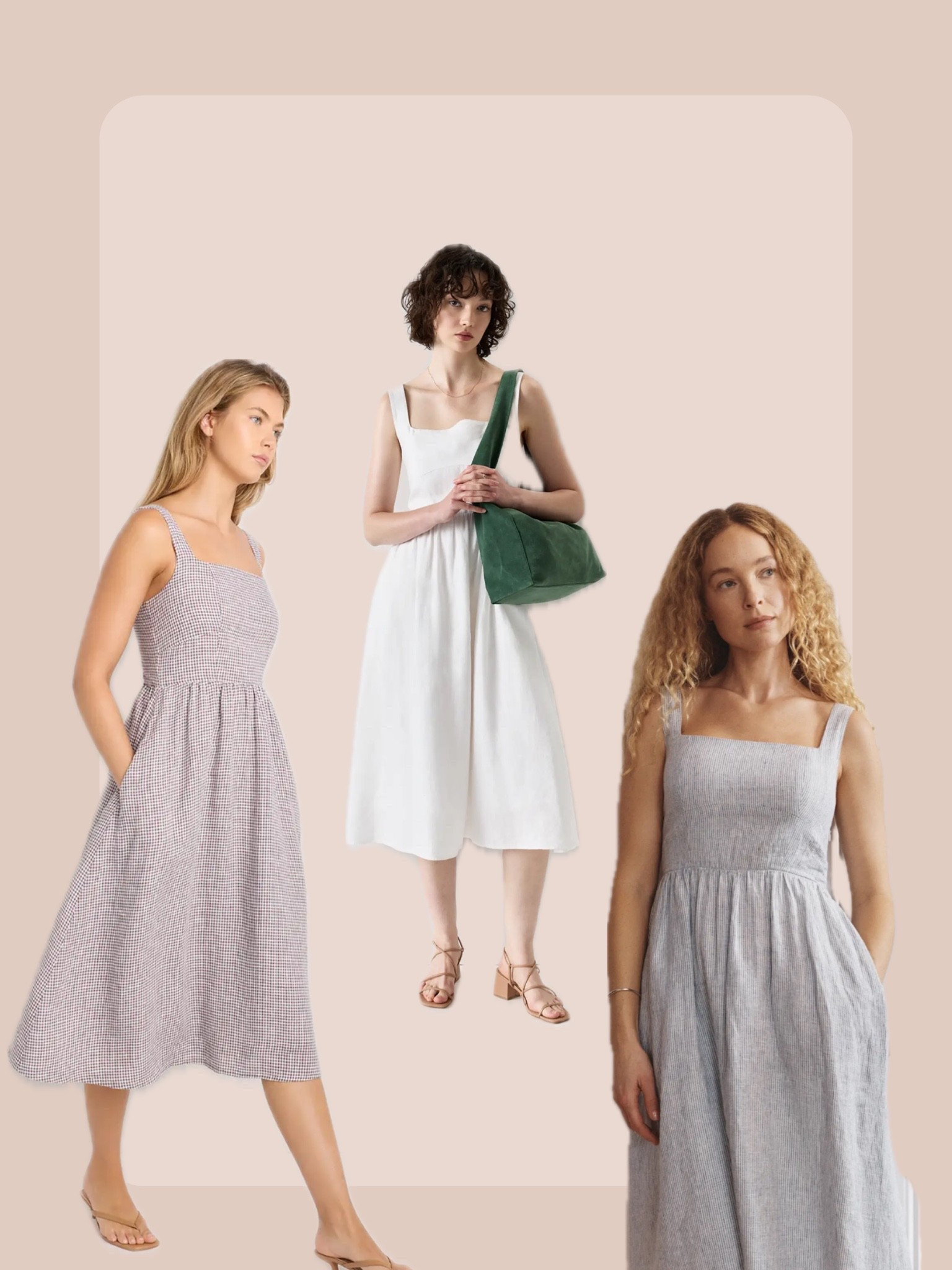| classy European linen dress | square neck dress | travel outfit | brunch outfit |

#LTKTravel #LTKBump #LTKSaleAlert