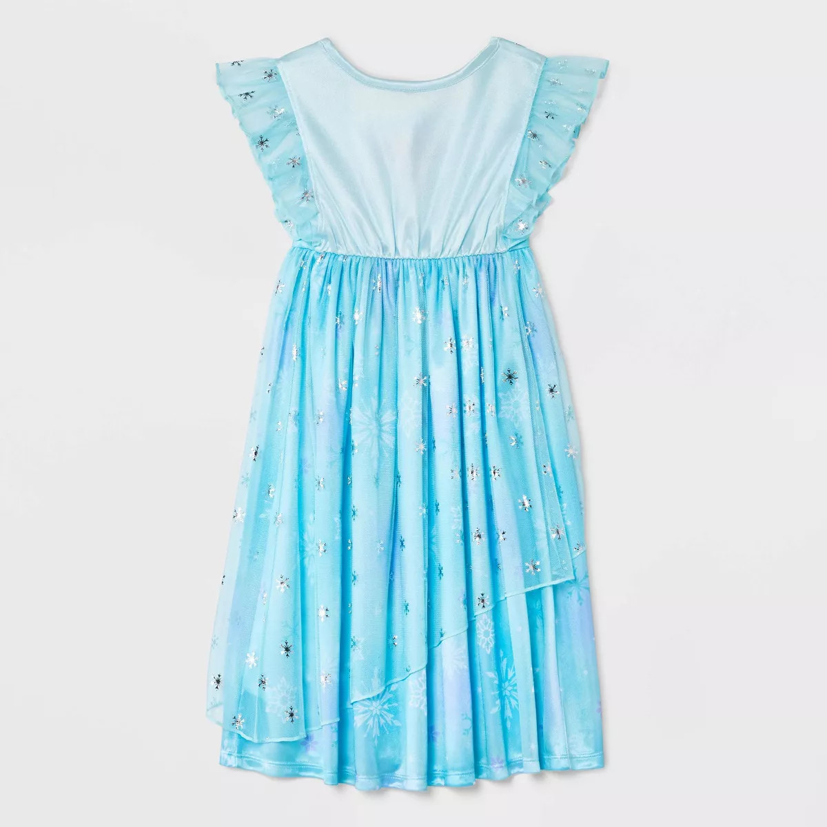 Toddler Girls' Frozen Elsa Fantasy NightGown - Blue 5T | Target