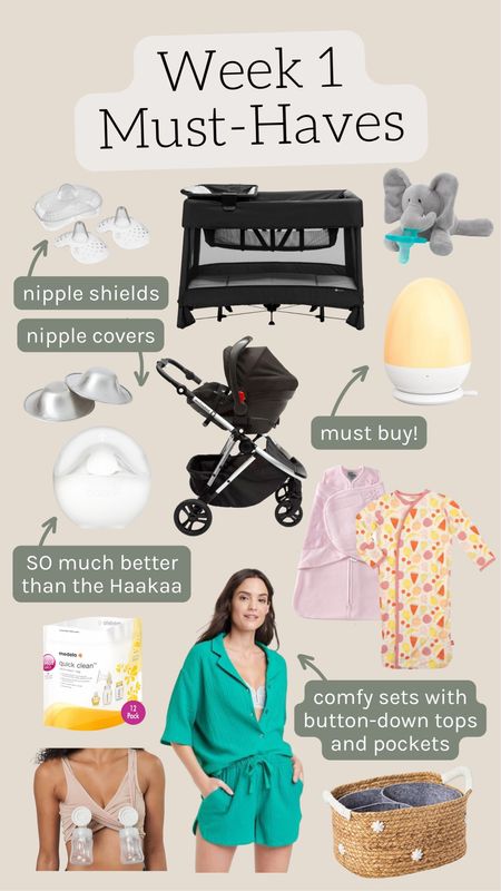 Newborn baby essentials! These are the items we reached for the most or simply couldn’t live without during the first week with our baby at home!

#LTKfamily #LTKbaby #LTKbump