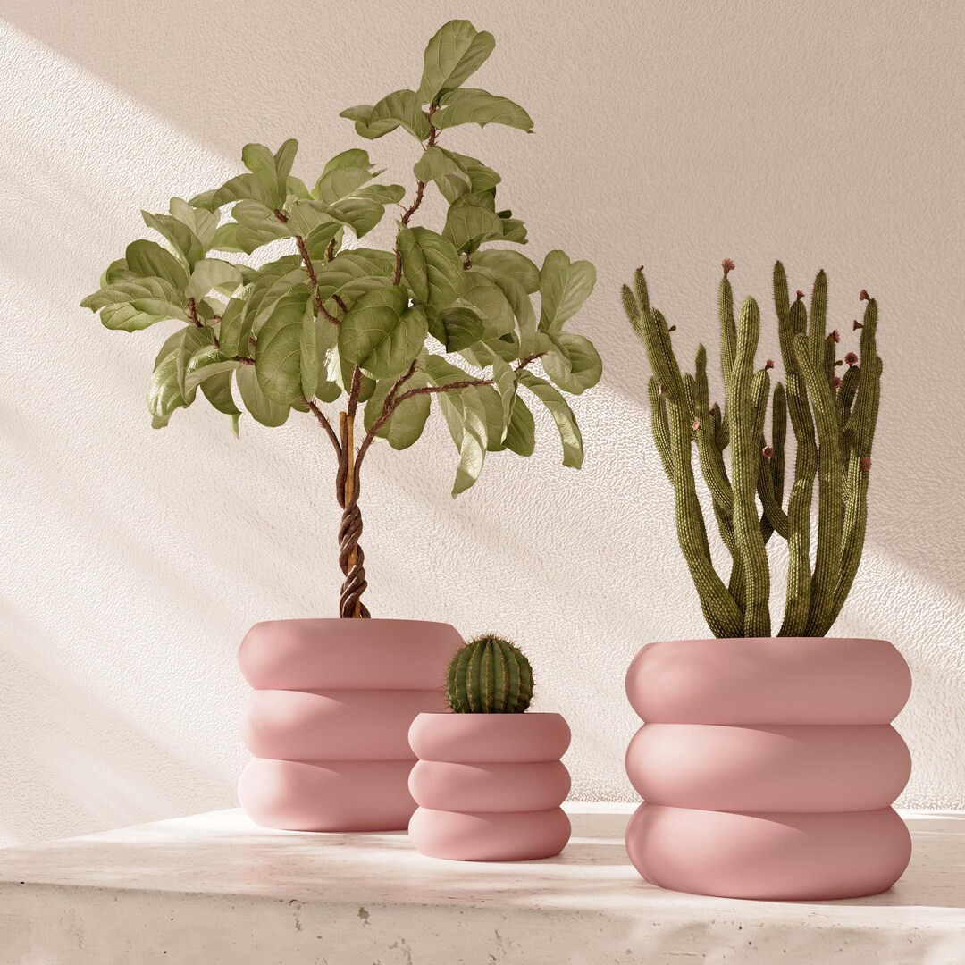 Pink 'versailles' Indoor Planter Pot: Eco-friendly Sustainable Plastic - Etsy | Etsy (US)