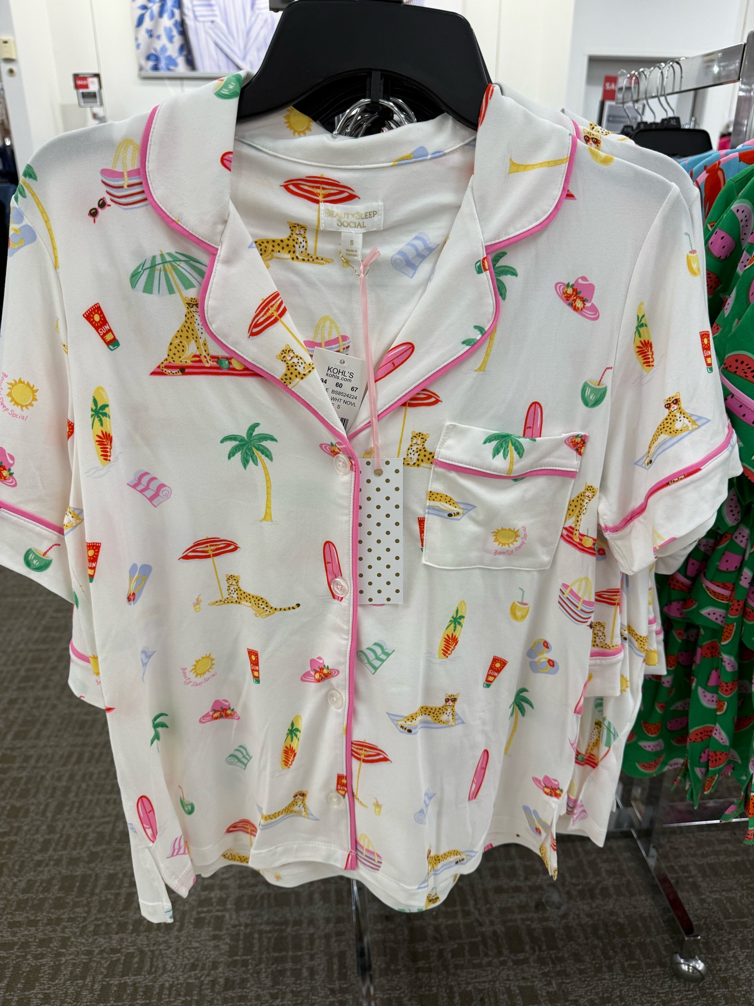 These PJs stopped me right in my tracks this past weekend! They have the cutest prints and the fabric felt so soft and lux! Summer outfits

#LTKselfcare #LTKmomlife