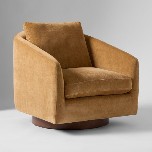 Imogene Swivel Chair | West Elm (US)