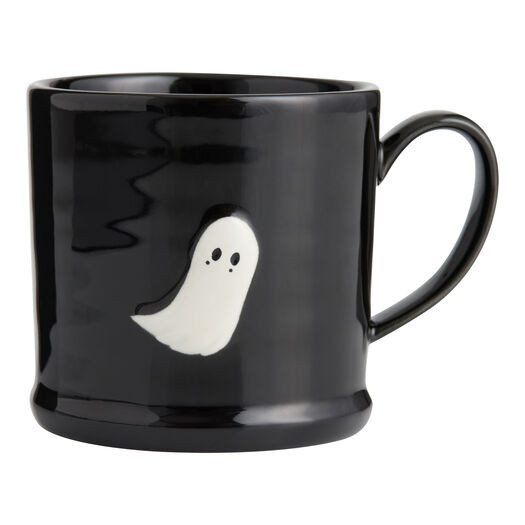Cream Halloween Icon Hand Painted Ceramic Mug by World Market | World Market