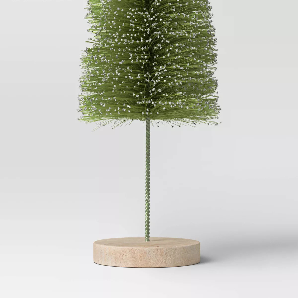 6pc Sisal Bottle Brush Tree Christmas Figurine Set - Wondershop™ | Target