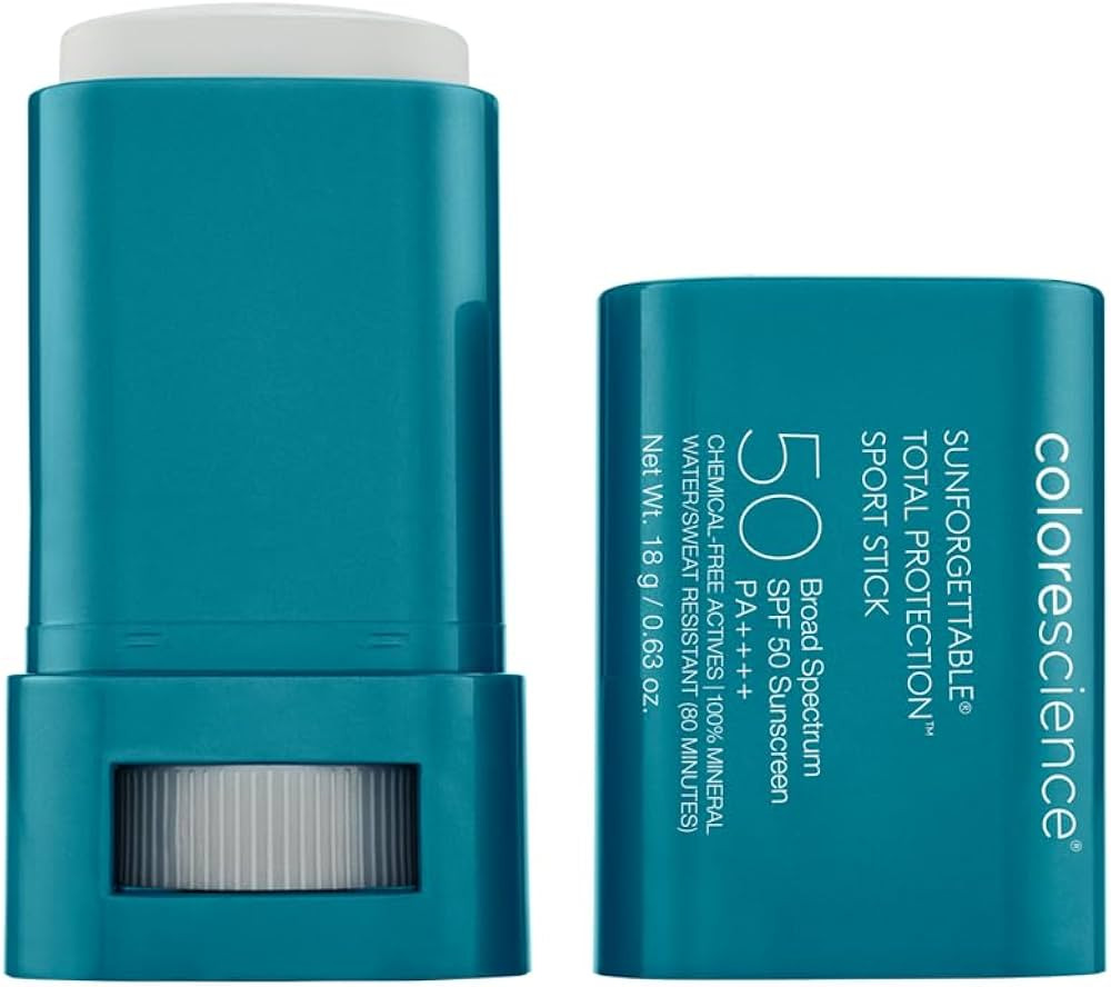Colorescience Sunforgettable Total Protection Sport Stick SPF 50, Mineral, Broad Spectrum, Water/... | Amazon (US)