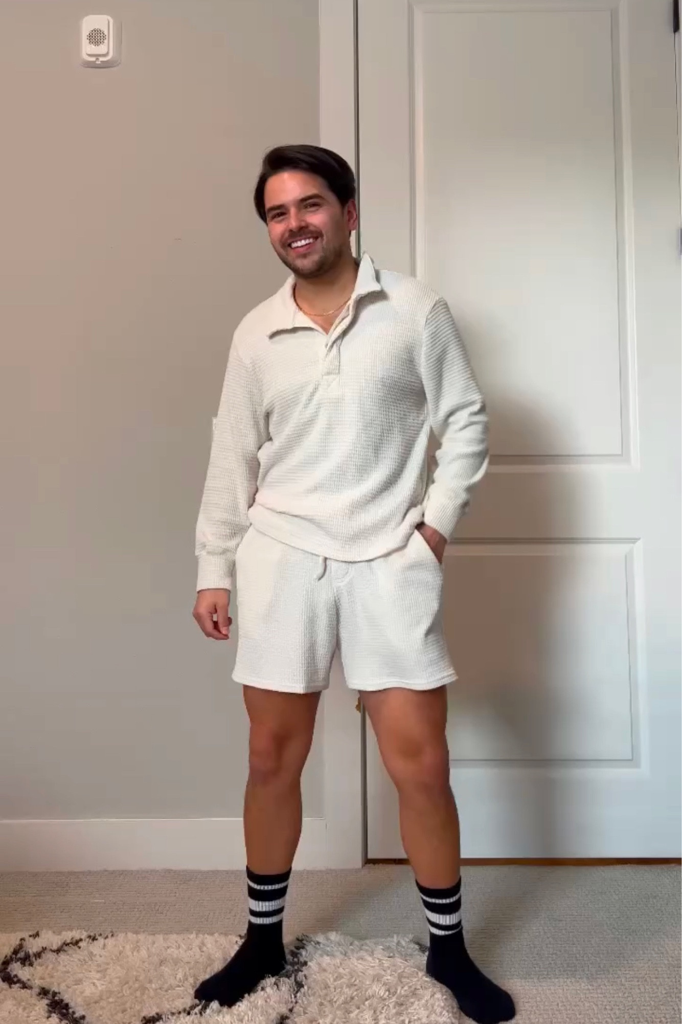 Mens sleep wear set. Christmas morning outfit. Men’s lounge wear. Men’s cozy gift ideas. Gifts for him. 

#LTKSeasonal #LTKGiftGuide #LTKHoliday