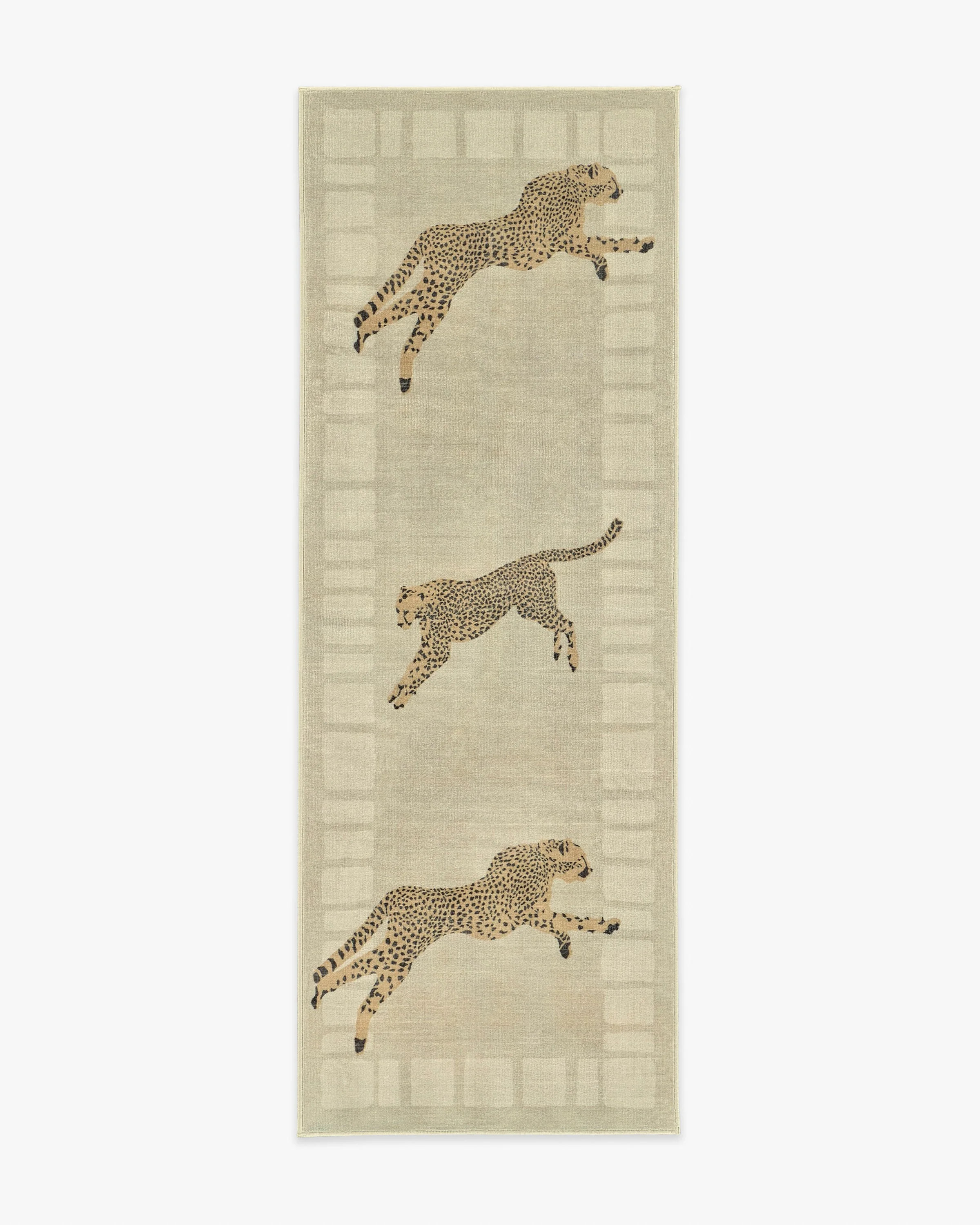 Leaping Cheetah Sand Rug | Ruggable