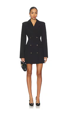 L'Academie by Marianna Jaime Blazer Dress in Black from Revolve.com | Revolve Clothing (Global)