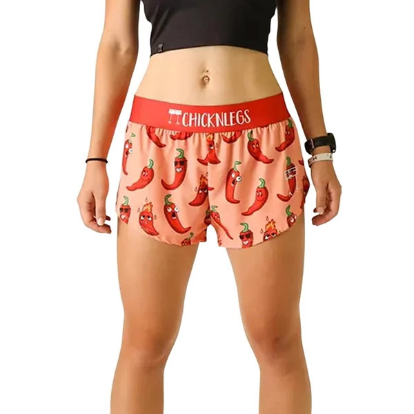 Women's ChicknLegs Split Shorts XSmall Red Chilly Pepper | Scheels
