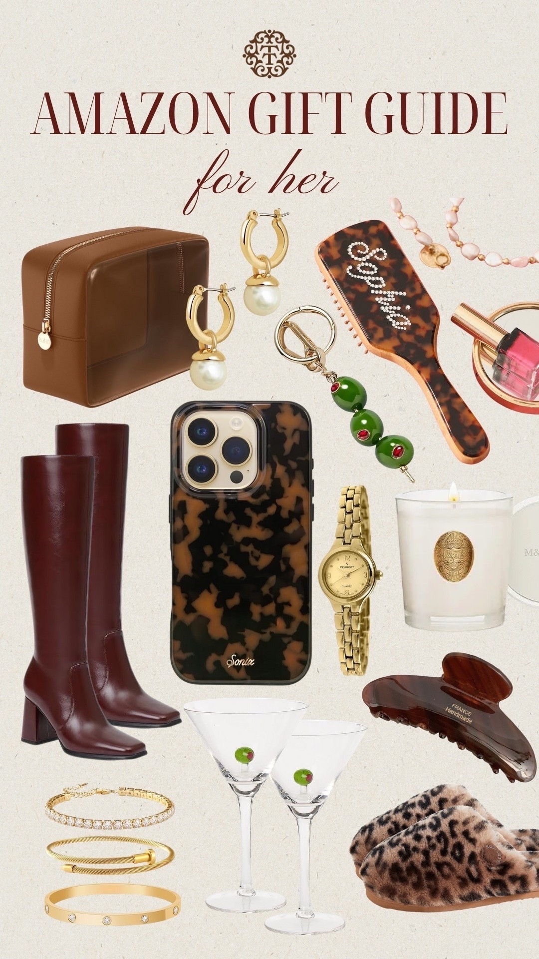 Looking for gift ideas for the women in your life? We’ve put together a gift guide for all the women in your life! These are gift that your daughter, grand daughter, and friends would love to receive! We especially love the tall boots, iPhone case, and makeup bag! 

#LTKFindsUnder100 #LTKGiftGuide #LTKHoliday