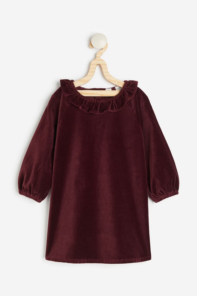 Cotton Velvet Dress | H&M (US + CA)