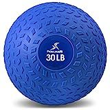 ProsourceFit Slam Medicine Balls 5, 10, 15, 20, 25, 30, 50 lbs Smooth and Tread Textured Grip Dea... | Amazon (US)