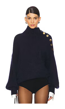 retrofete Amalia Sweater in Ink & Navy from Revolve.com | Revolve Clothing (Global)