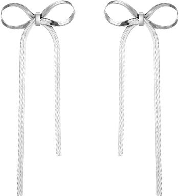 Herringbone Bow Earrings | Nordstrom