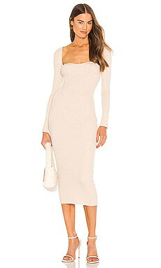 One Grey Day Lakeyn Dress in Flax from Revolve.com | Revolve Clothing (Global)