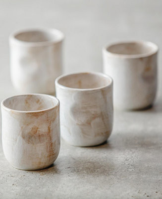 Cloud Terre No. 2 Coffee Cups, Set of 4 | Macy's