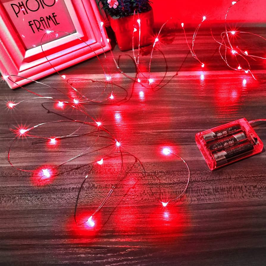 Led Fairy Lights Battery Operated, 1 Pack Mini Battery Powered Copper Wire Starry Fairy Lights fo... | Amazon (US)