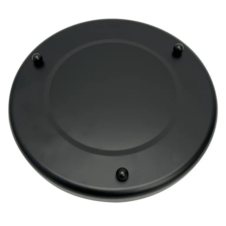 Better Homes & Garden Metal Black Saucer 9.8in | Walmart (US)