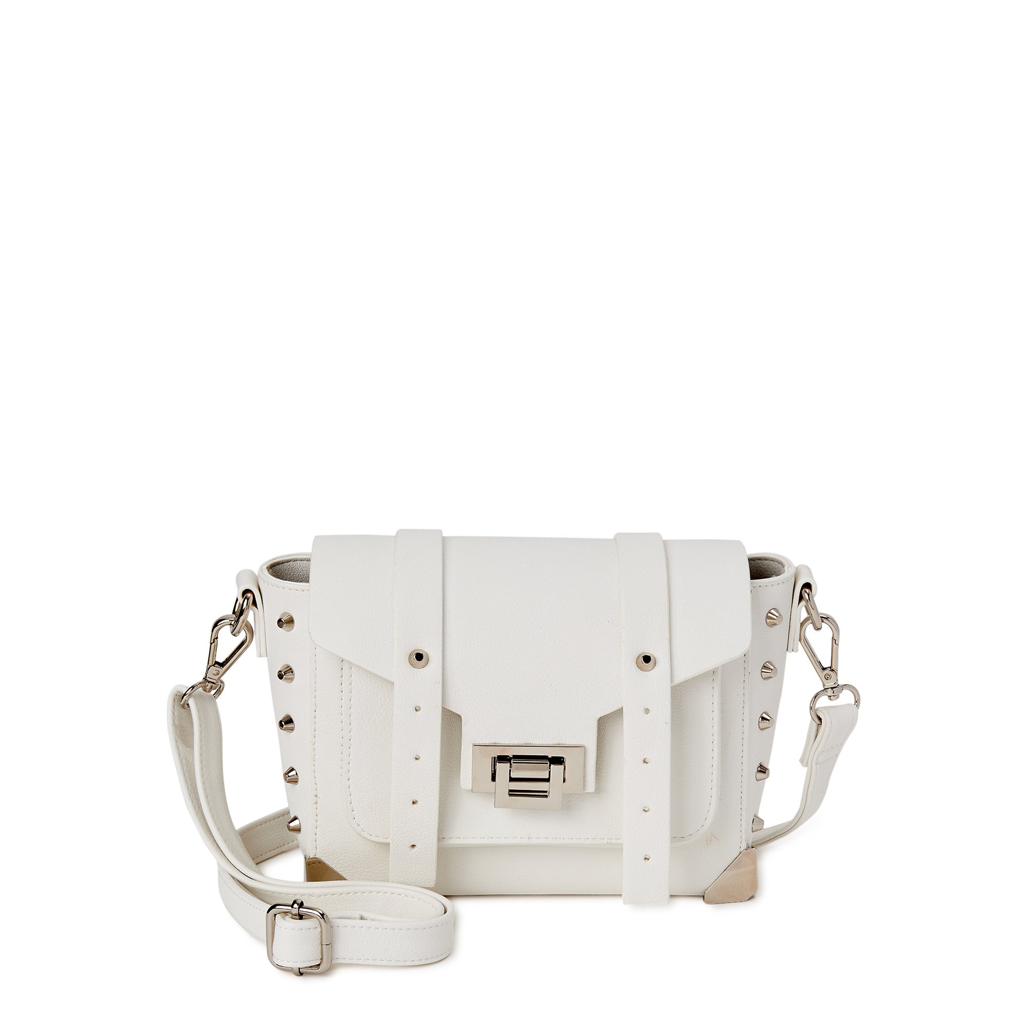 No Boundaries Contemporary Messenger Crossbody Handbag | Walmart (US)