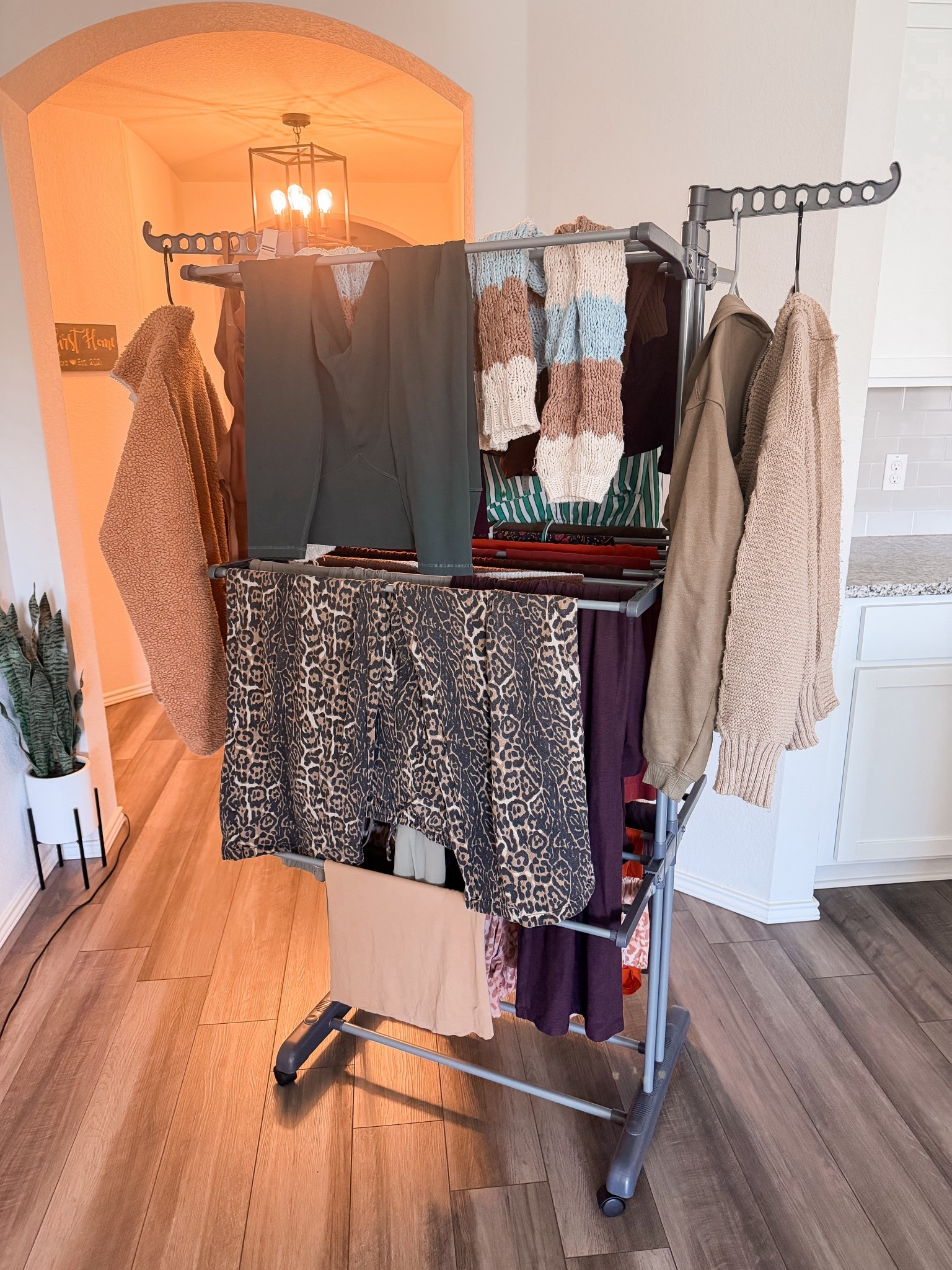 moveable and foldable clothes drying rack- love that it holds so much & it folds down when you’re finished with it and want to put it away to store 

#LTKmomlife #LTKSaleAlert #LTKHome