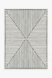 Jonathan Adler Inkdrop Black & Ivory Rug | Ruggable
