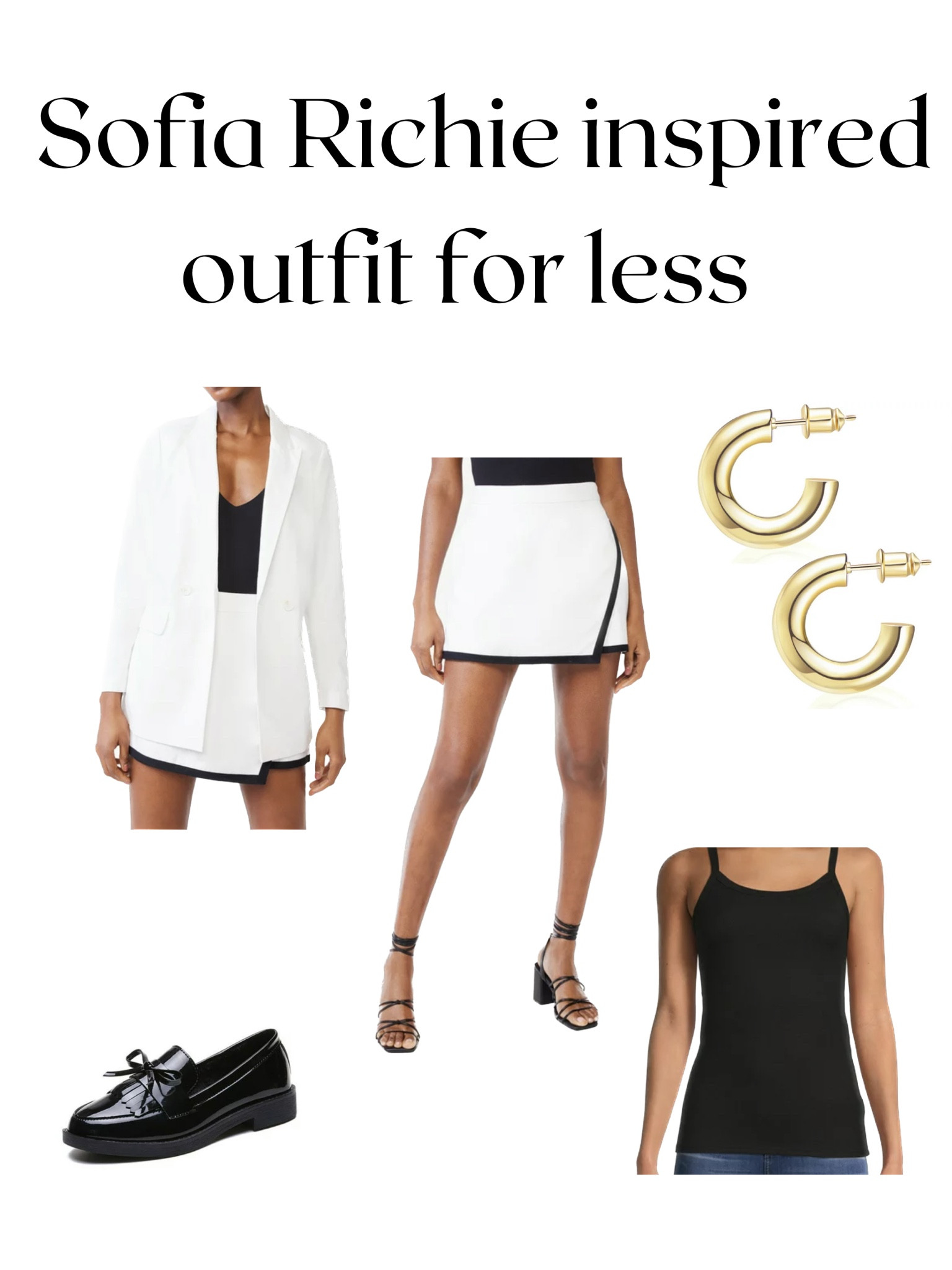 Sofia Richie Old money aesthetic. Sofia Richie old money inspired outfit on a budget from Walmart.#walmart #walmartfashion #liketkit #oldmoneyaesthetic #sofiarichie 

#LTKFind #LTKunder50 #LTKfit