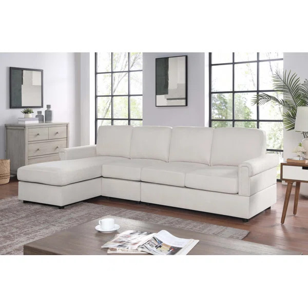 Anneriet Upholstered Sectional | Wayfair North America