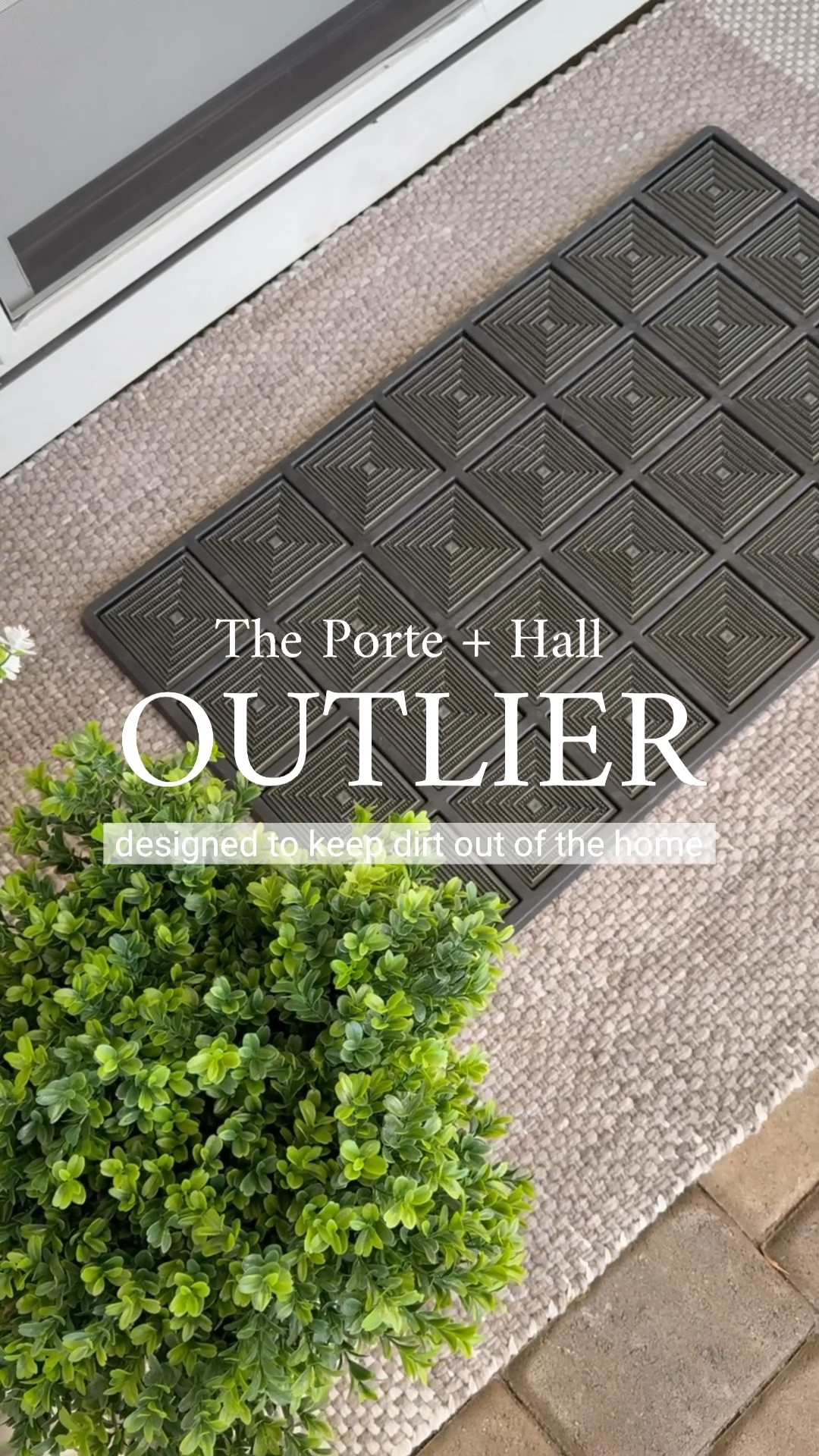 Earlier this year I worked with @porteandhall and got try out their OUTLIER doormat.  Now that I’ve had it for a few months can honestly say it makes a huge difference!  Our backdoor sees a ton of foot traffic this time of year and the tiny bristles on this mat help scrape off all the extra dirt and dust before it tracks inside.  It comes in so many shades too!  I went with Nori, but was also eying the Charcoal.  


#LTKHome #LTKSeasonal #LTKSummerEdit