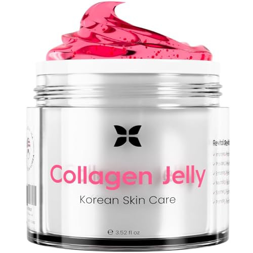 REVO Collagen Jelly – Korean Anti-Aging Plumping Formula with Hydrolyzed Collagen, Niacinamide, Hyaluronic Acid & Vitamin C – Skincare for Glass Glow Skin, Wrinkle Repair & Even Tone | Amazon (US)
