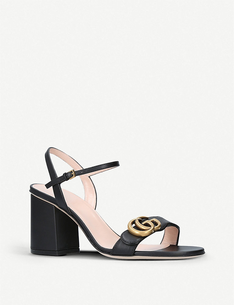 Marmont 75 leather sandals | Selfridges
