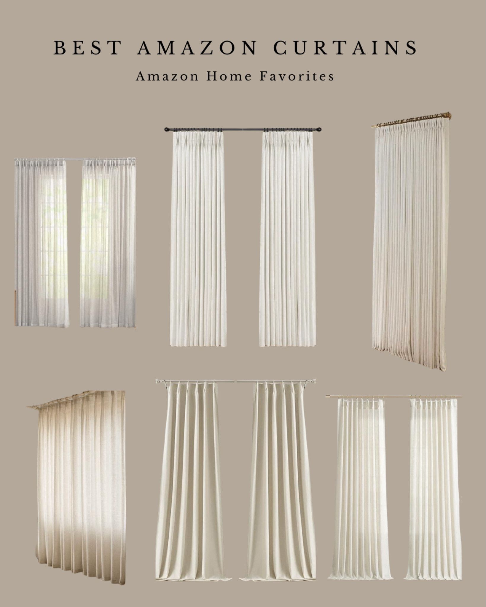 BEST Curtains From Amazon! All personally tested! 

#LTKHome