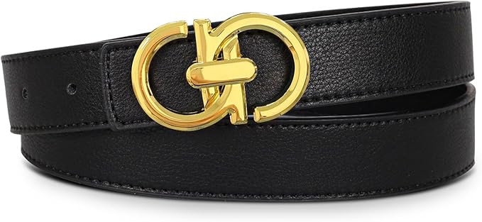 Relang Women's Belts with Gold Buckle, Fashion Waist Band, Elegant Ladies' Belt, Gift for Women | Amazon (US)