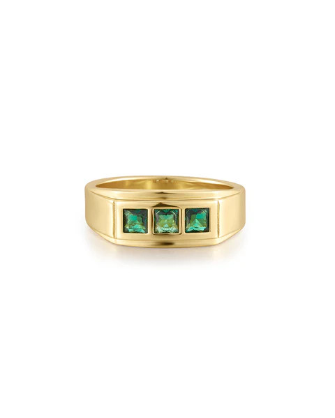 Stepdad Emerald Ring | Luv Aj Inc.