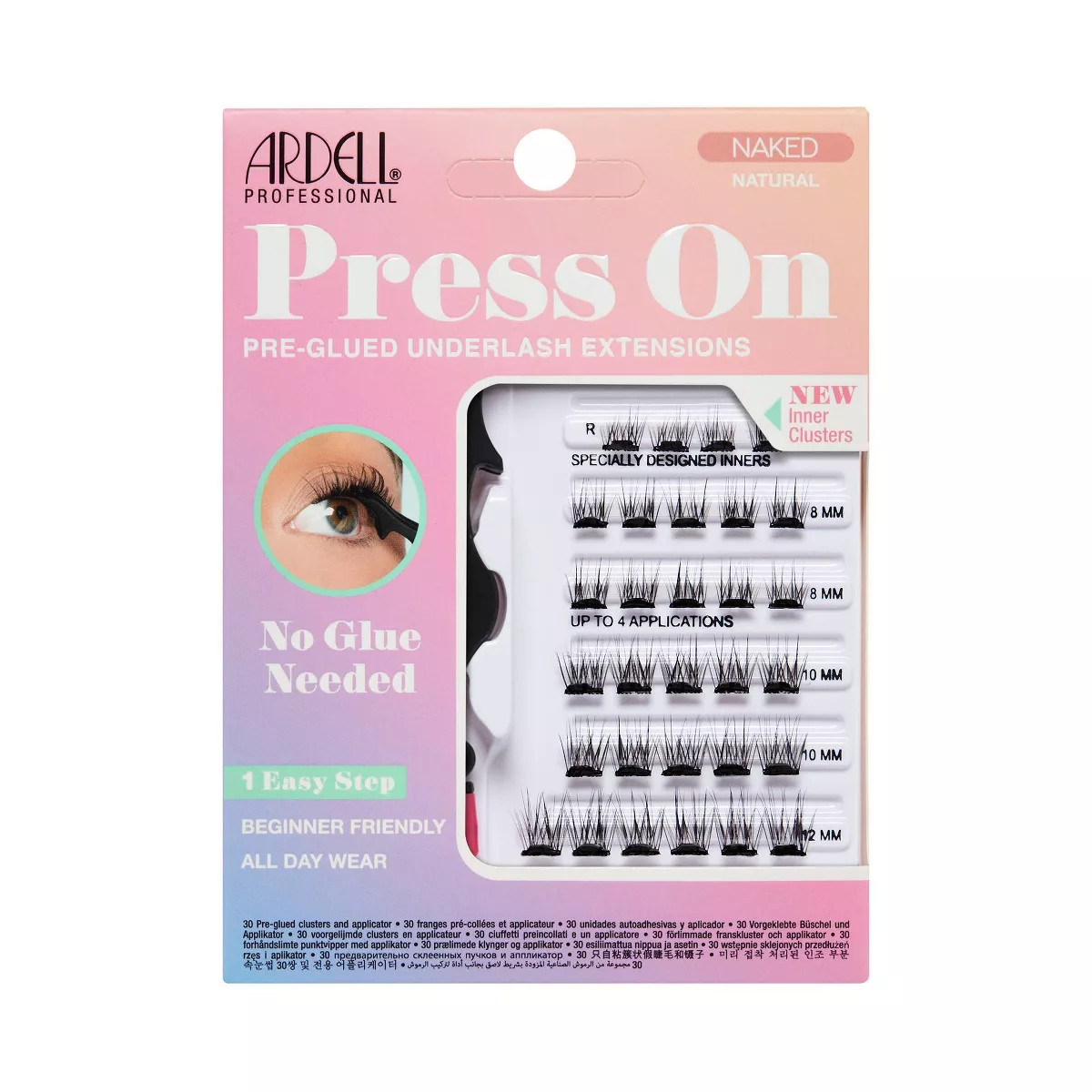 Ardell Press On False Eyelashes kit - Natural - 30ct | Target