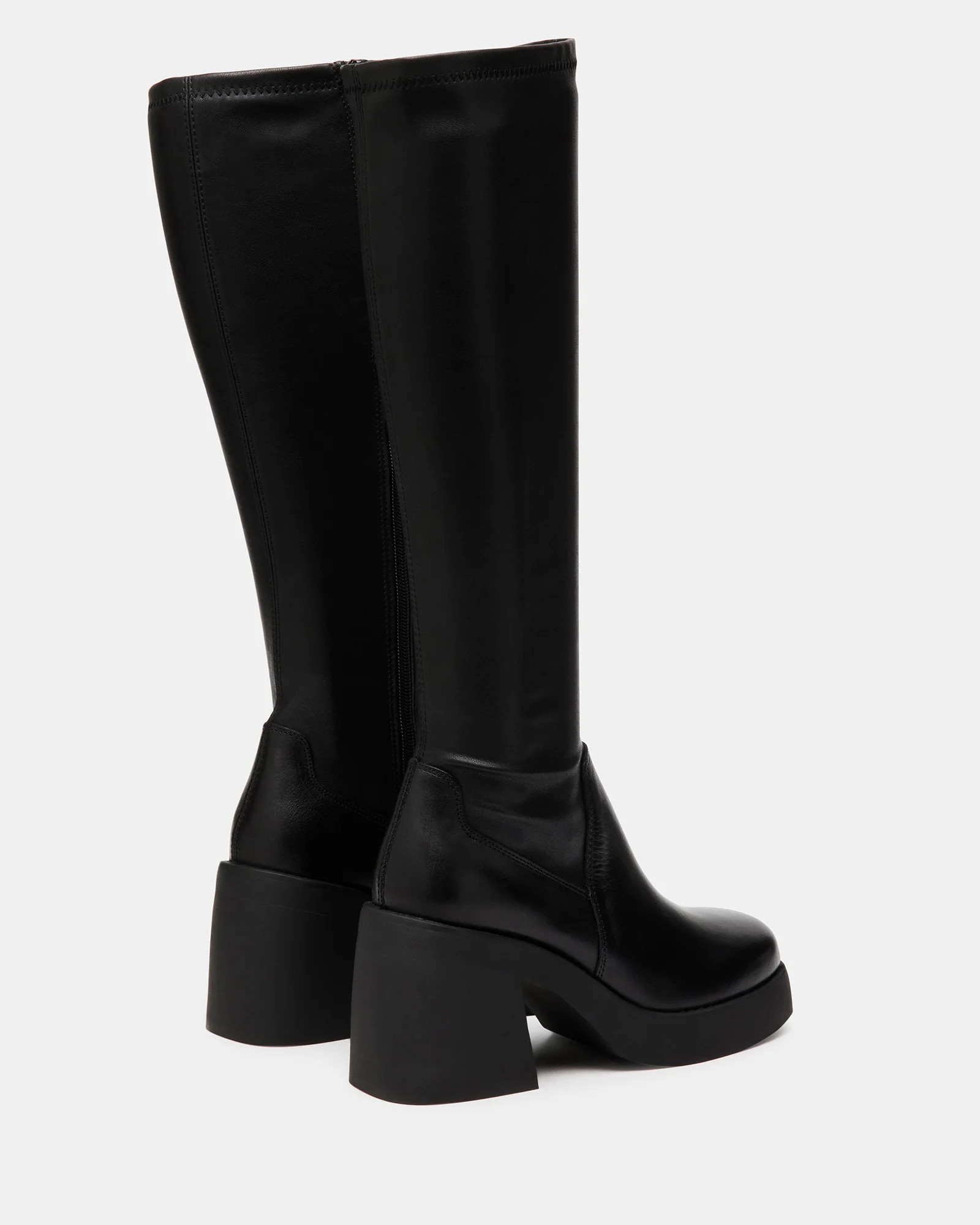 BERKLEIGH Black Women's Knee High Boot | Steve Madden (US)