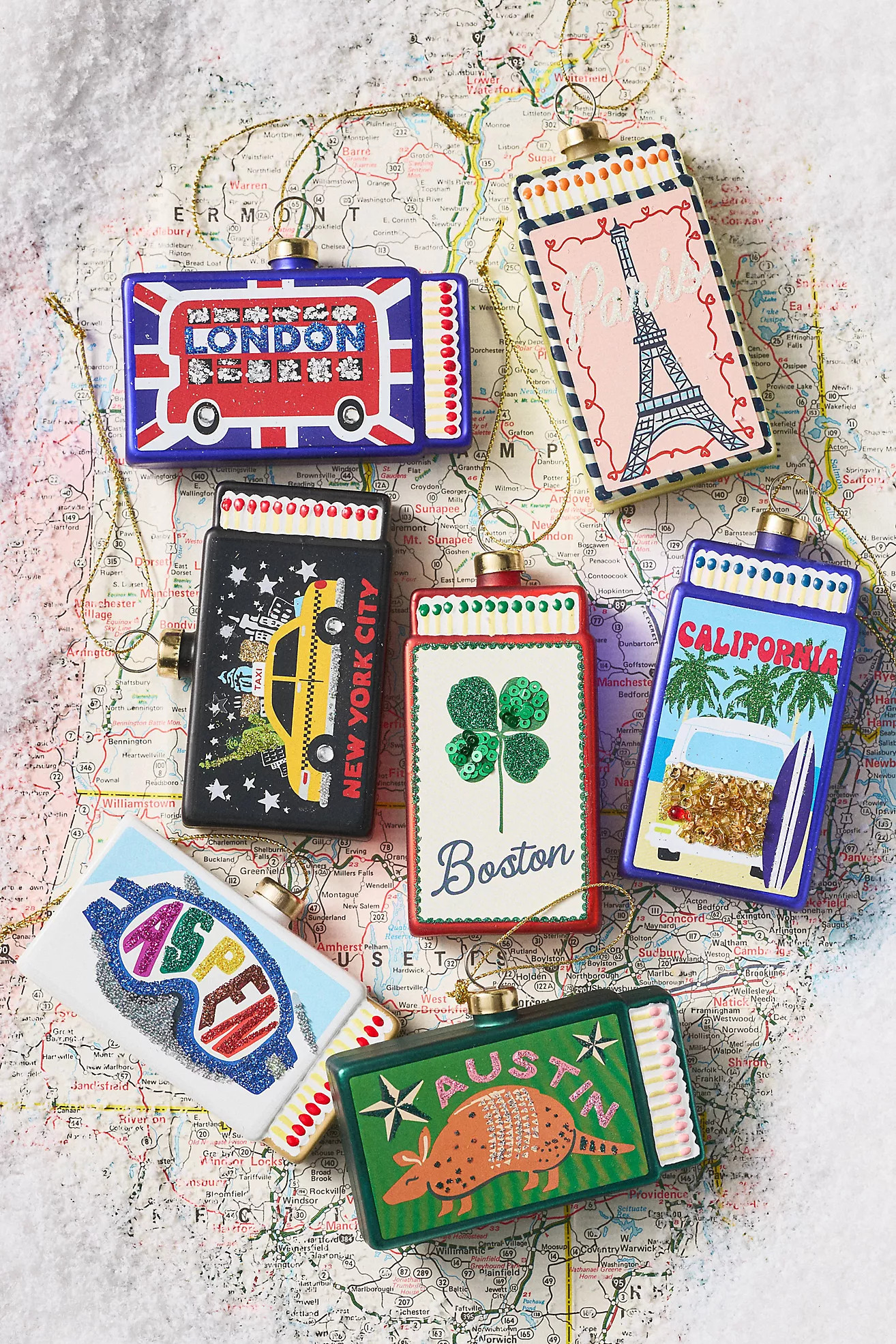 Furbish Studio Matchbook Ornament: NYC Edition | Anthropologie (US)
