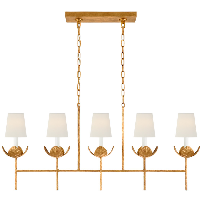 Illana Large Linear Chandelier | Visual Comfort