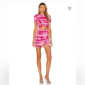 NWT superdown Maureen jersey mini dress size large | Poshmark