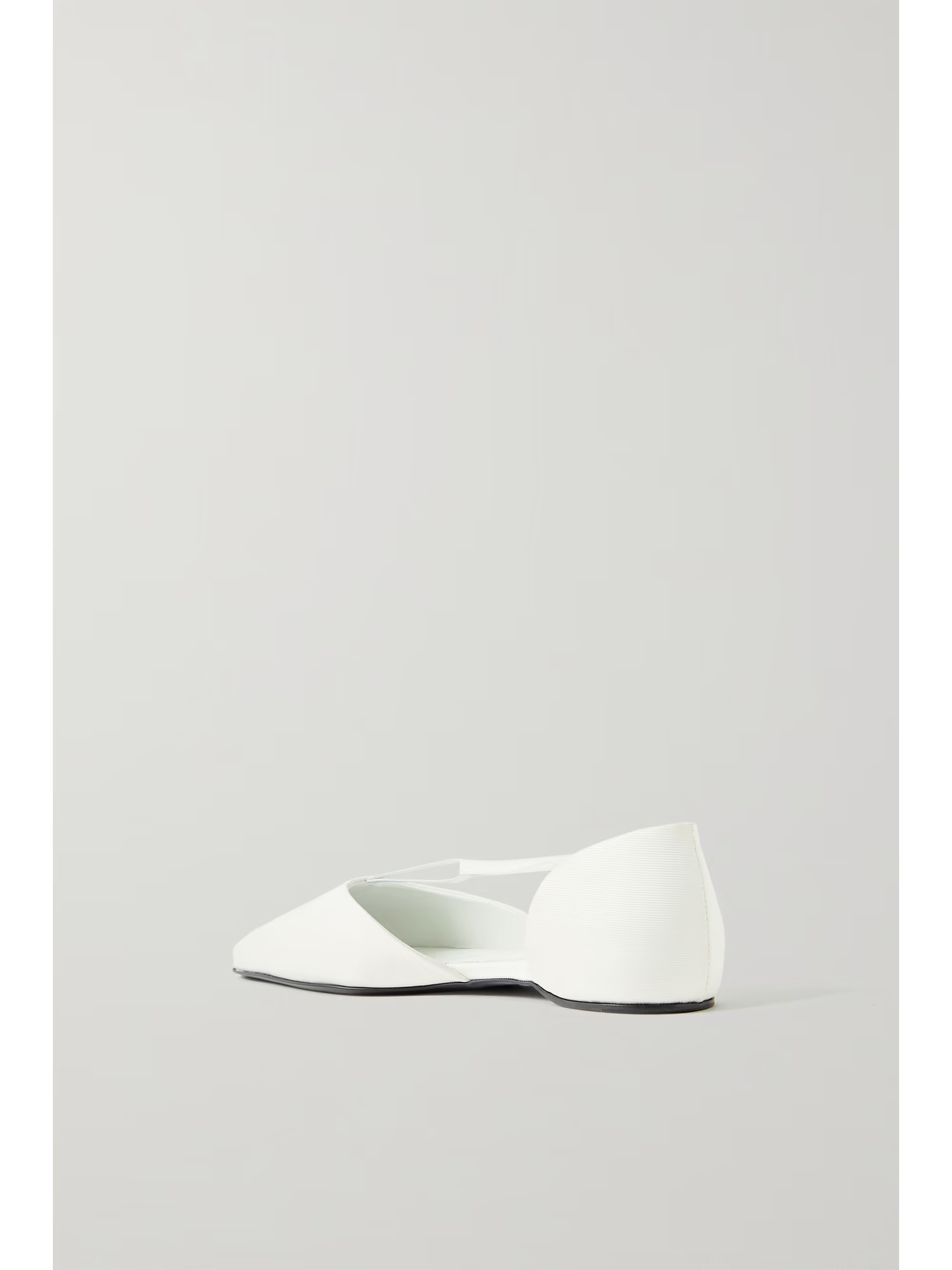 The T-strap faille point-toe flats | NET-A-PORTER APAC