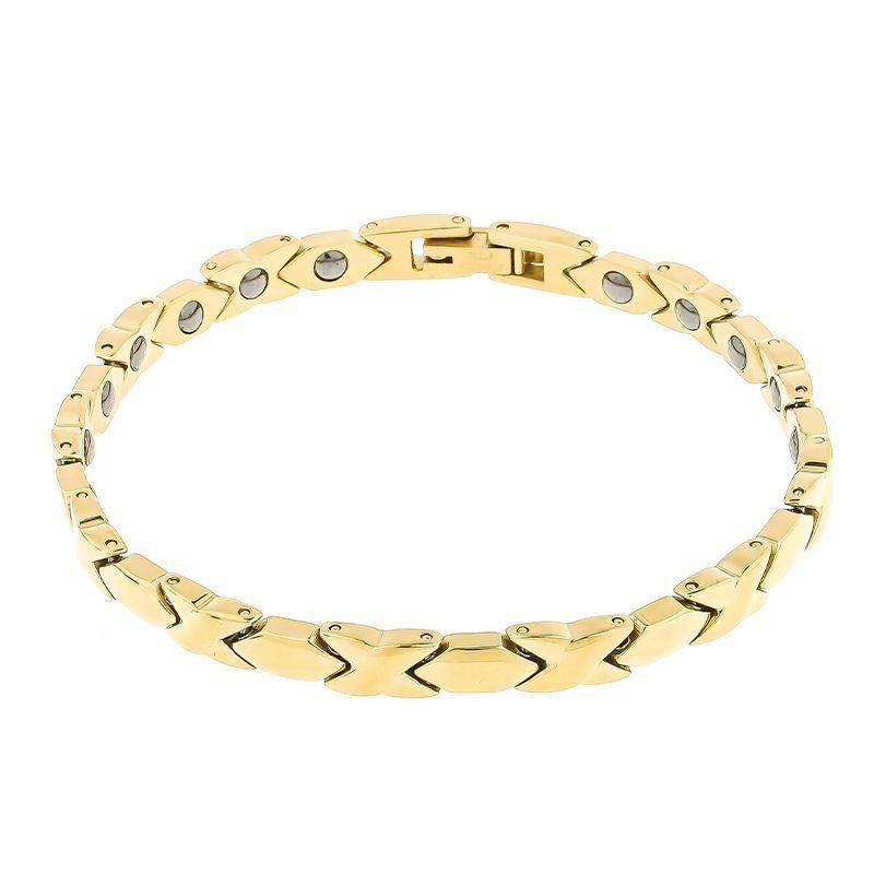 Weaved Gold Chain Bracelet | Victoria Emerson