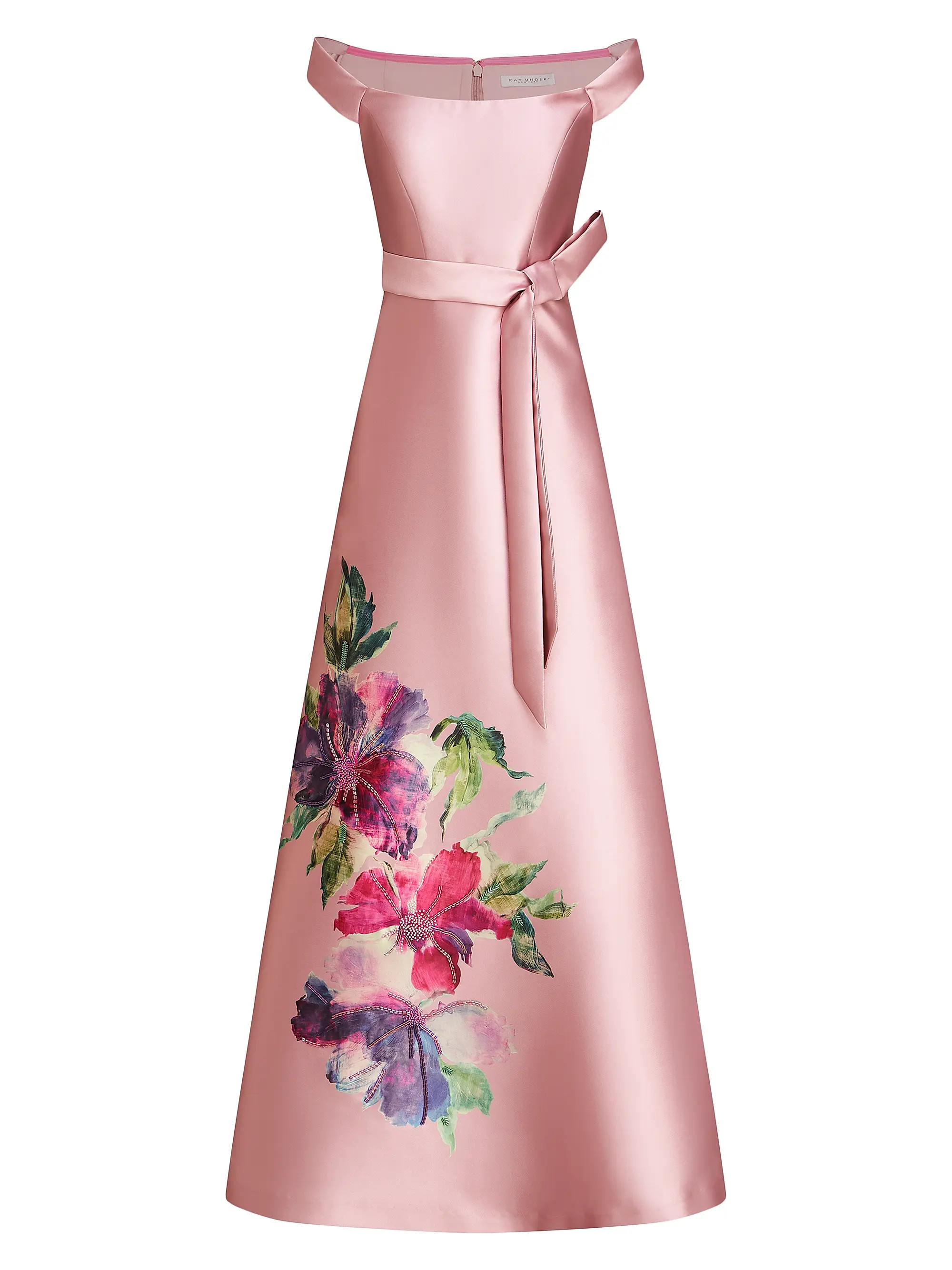 Kitri Mikado Taffeta Fit & Flare Gown | Saks Fifth Avenue
