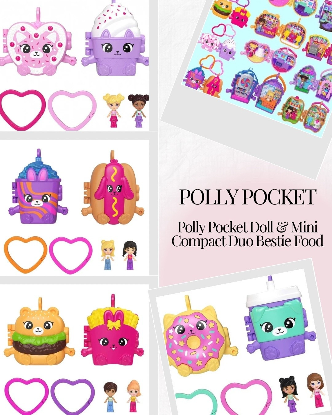 Polly Pocket Doll & Mini Compact Duo Bestie Food

#LTKdayinmylife #LTKmomlife #LTKKids