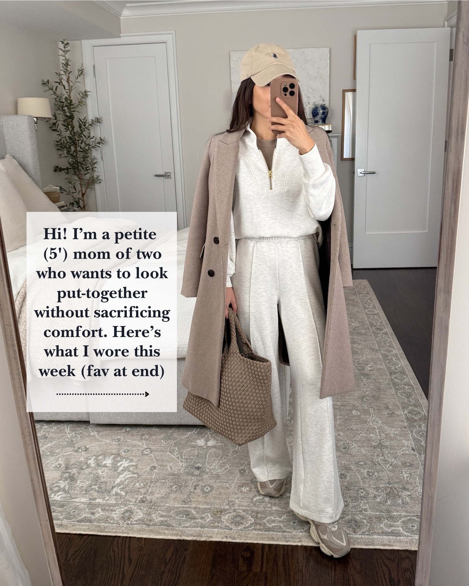 Reposting last months ootds

1. Varley double soft set 28" pants xxs. I wear them pulled up higher at the waist. New Balance kids sneakers kids sz 4 = womens 6, old Mango coat

2. Size down! Rag & Bone Miramar Andi crop sweatpant jeans 23 , these have a 26.5" inseam DO NOT machine dry these if you dont want length to shrink. Steve madden boots 5.5, Alice walk coat XS

3. Tuckernuck feather dress XXS hemmed shorter, has pockets! Schutz platform sandals 5.5

4. Blondo waterproof boots 5.5, aritzia coat, abercrombie jeans 24 short, Cafune bag

5. Varley set again with amazon Ugg look for less booties size 5.5 TTS

6. Steve madden dusty boots 5.5  Aritzia fair isle sweater XXS longer length, abercrombie jeans

7. Sezane lace sweater (no longer available in the US, europe only), Aritzia pants 2XS Short, old Zara jewel shoes , Celine bag

Winter outfits, daily mom style inspo, petite looks

#LTKmomlife #LTKPetite #LTKootd