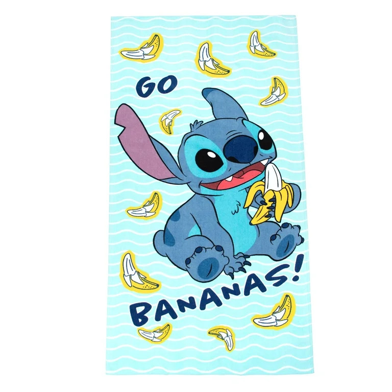 Disney Lilo & Stitch Cotton Kid's Beach Towel, 28" X 58" - Walmart.com | Walmart (US)
