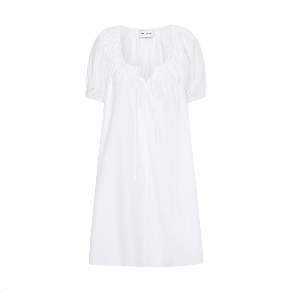 Matteau Drawcord Minidress | goop | goop
